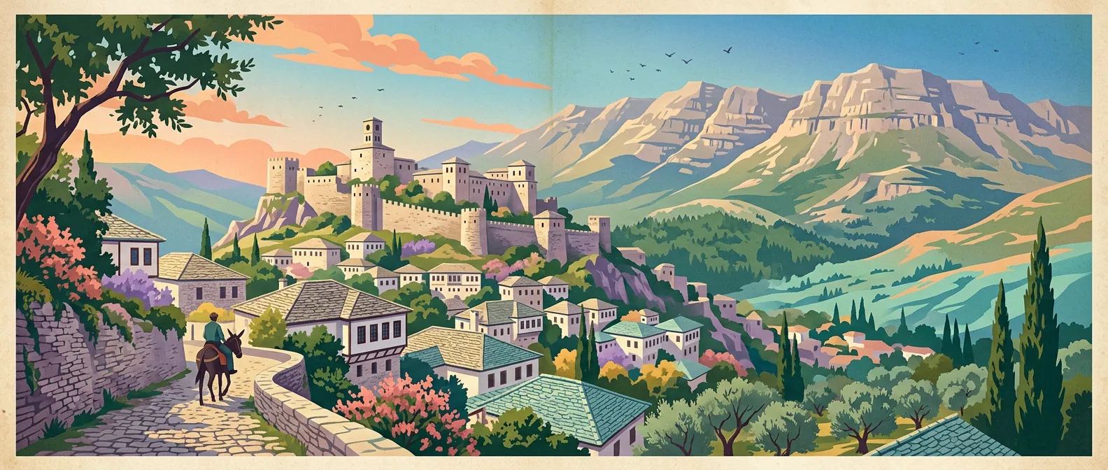 Landmarks and scenery of Albania