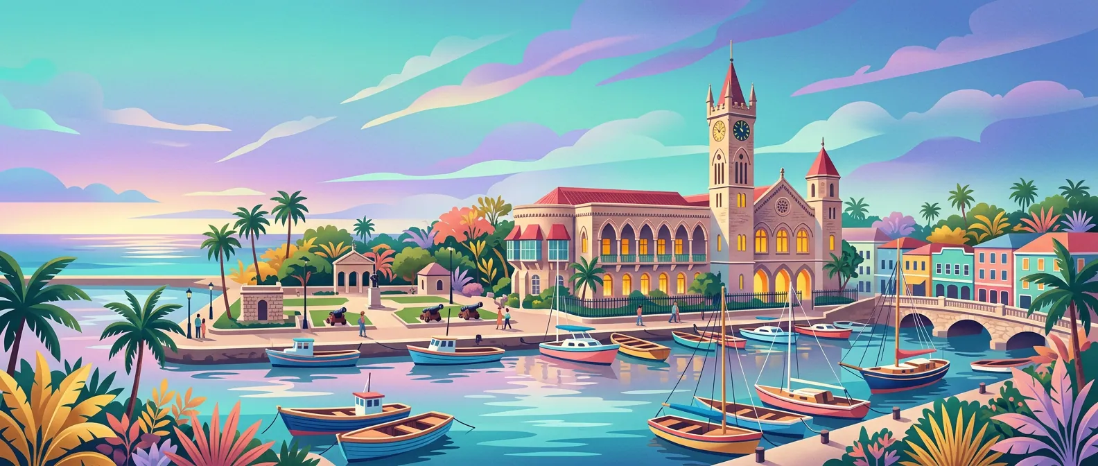 Landmarks and scenery of Barbados