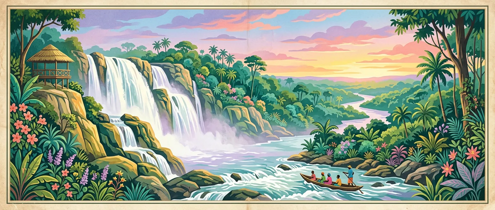 Landmarks and scenery of Central African Republic