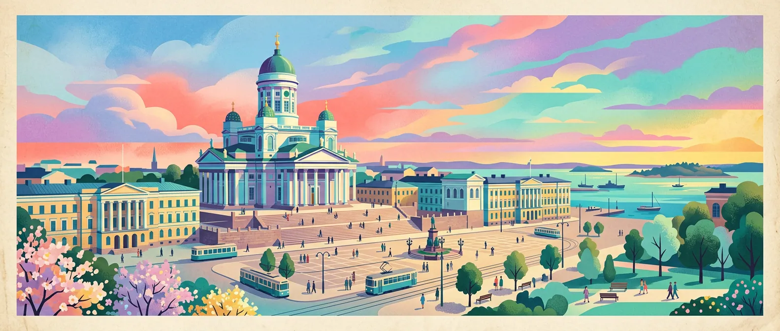 Landmarks and scenery of Finland