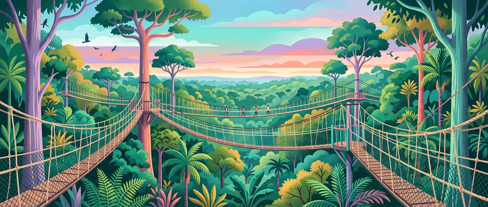 Landmarks and scenery of Ghana