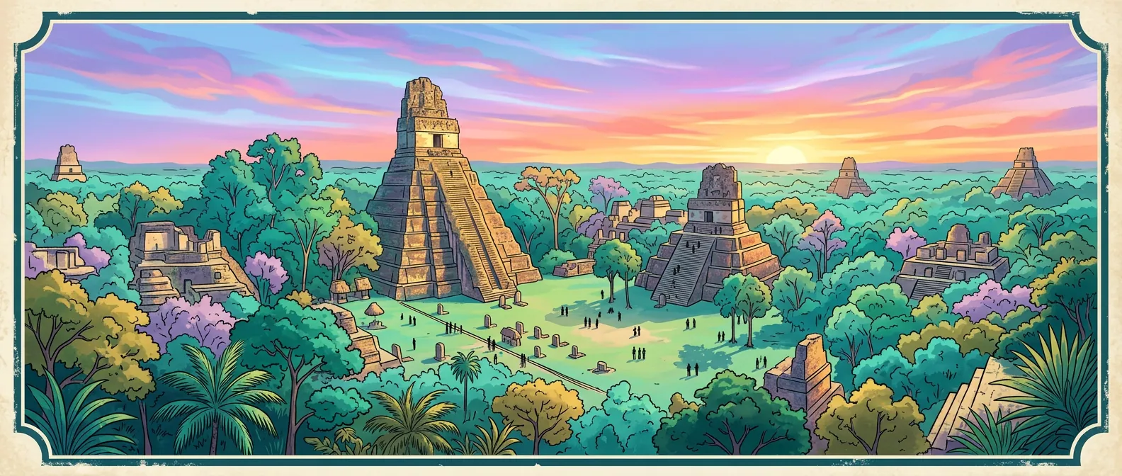 Landmarks and scenery of Guatemala