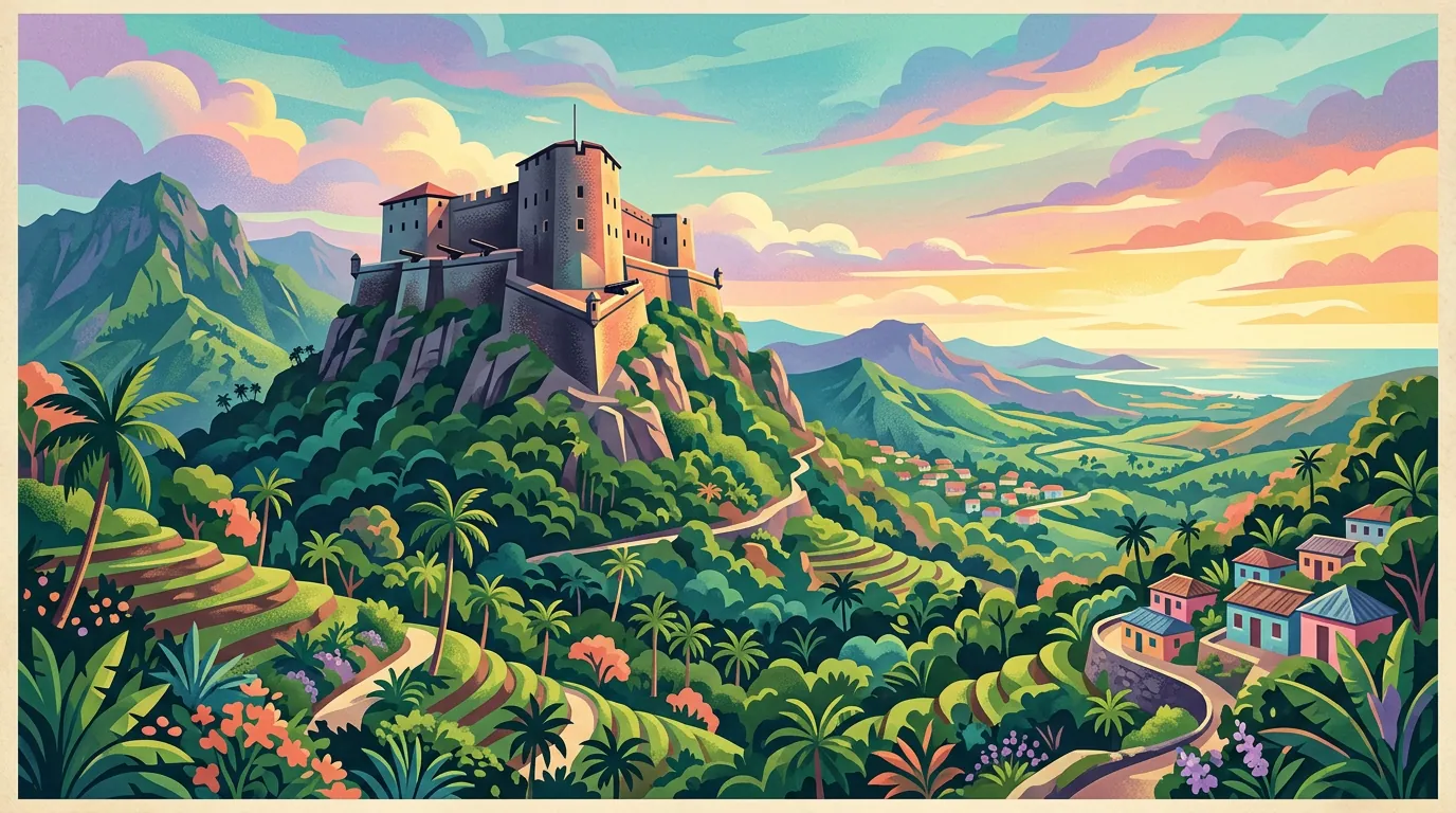 Landmarks and scenery of Haiti