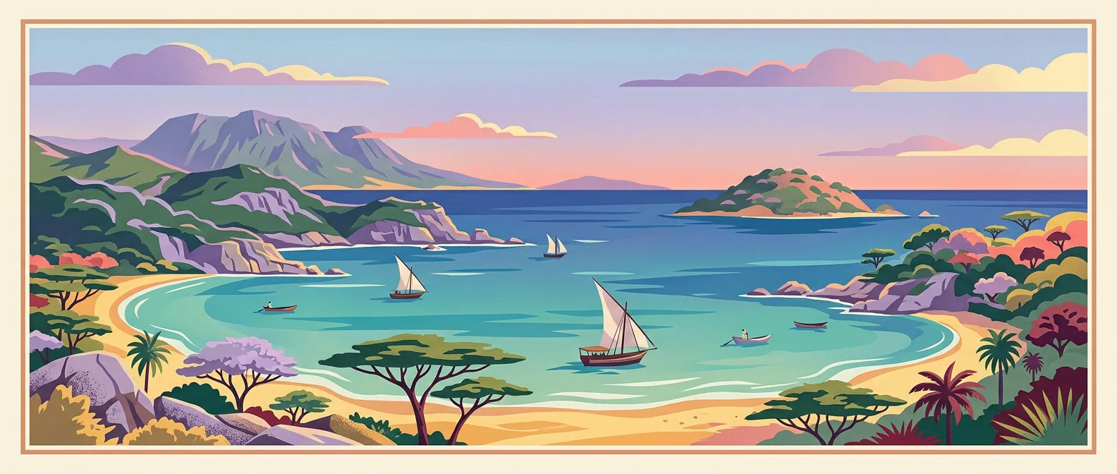 Landmarks and scenery of Malawi