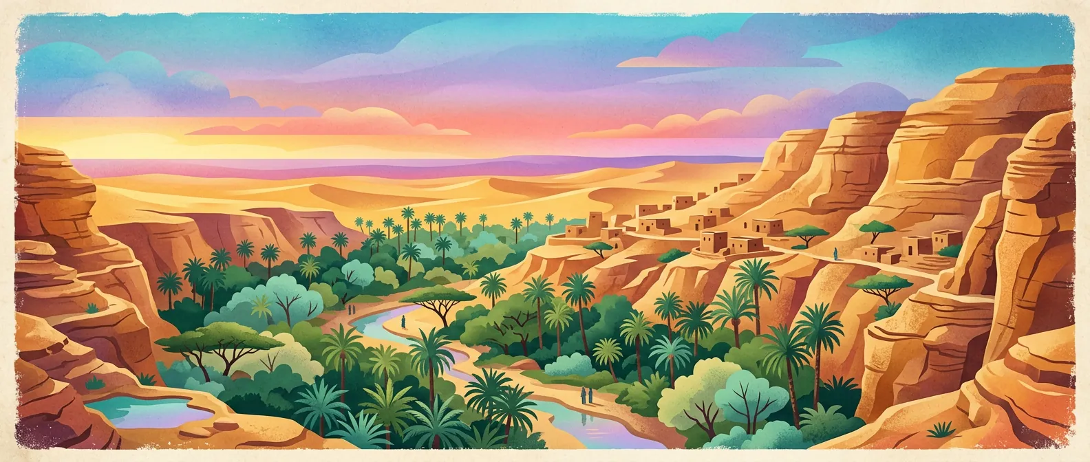 Landmarks and scenery of Mauritania