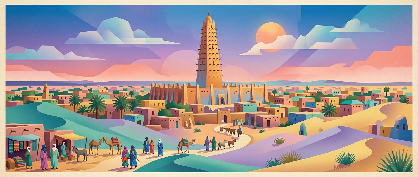 Landmarks and scenery of Niger