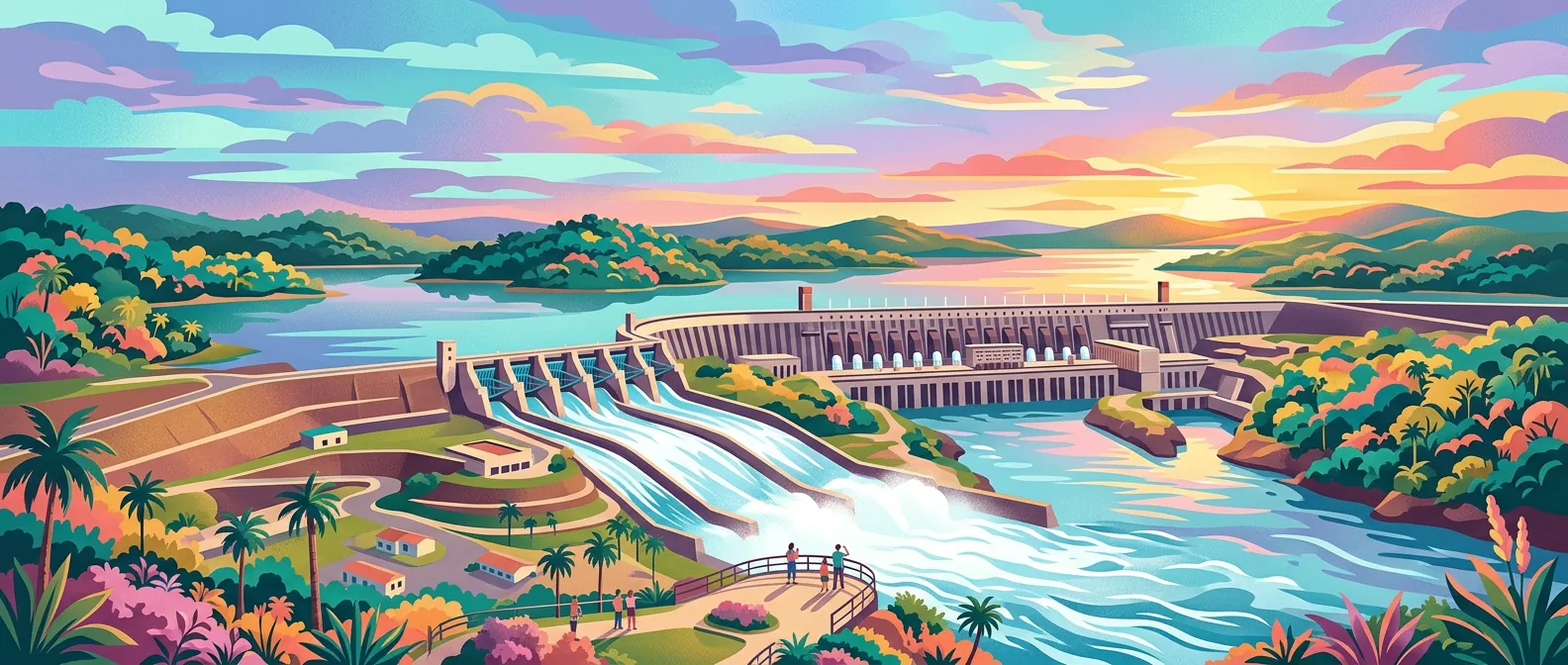 Landmarks and scenery of Paraguay