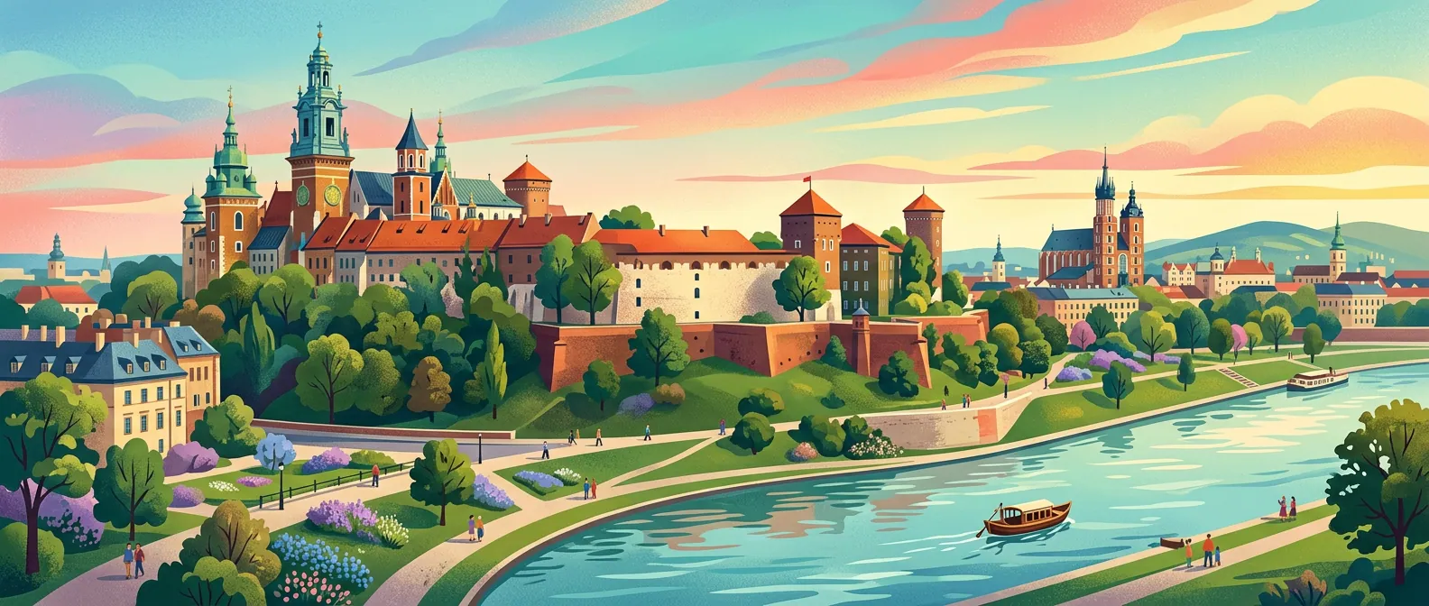 Landmarks and scenery of Poland