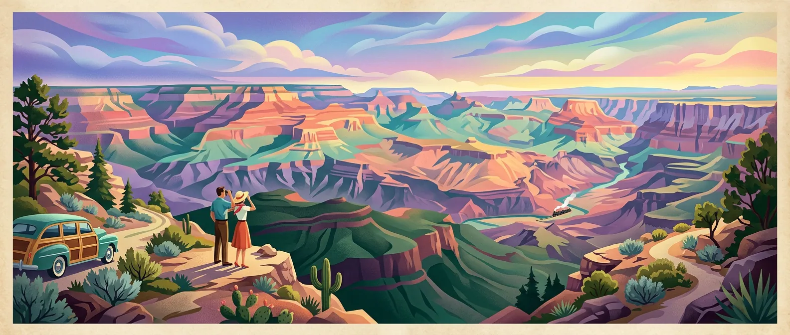 Landmarks and scenery of United States